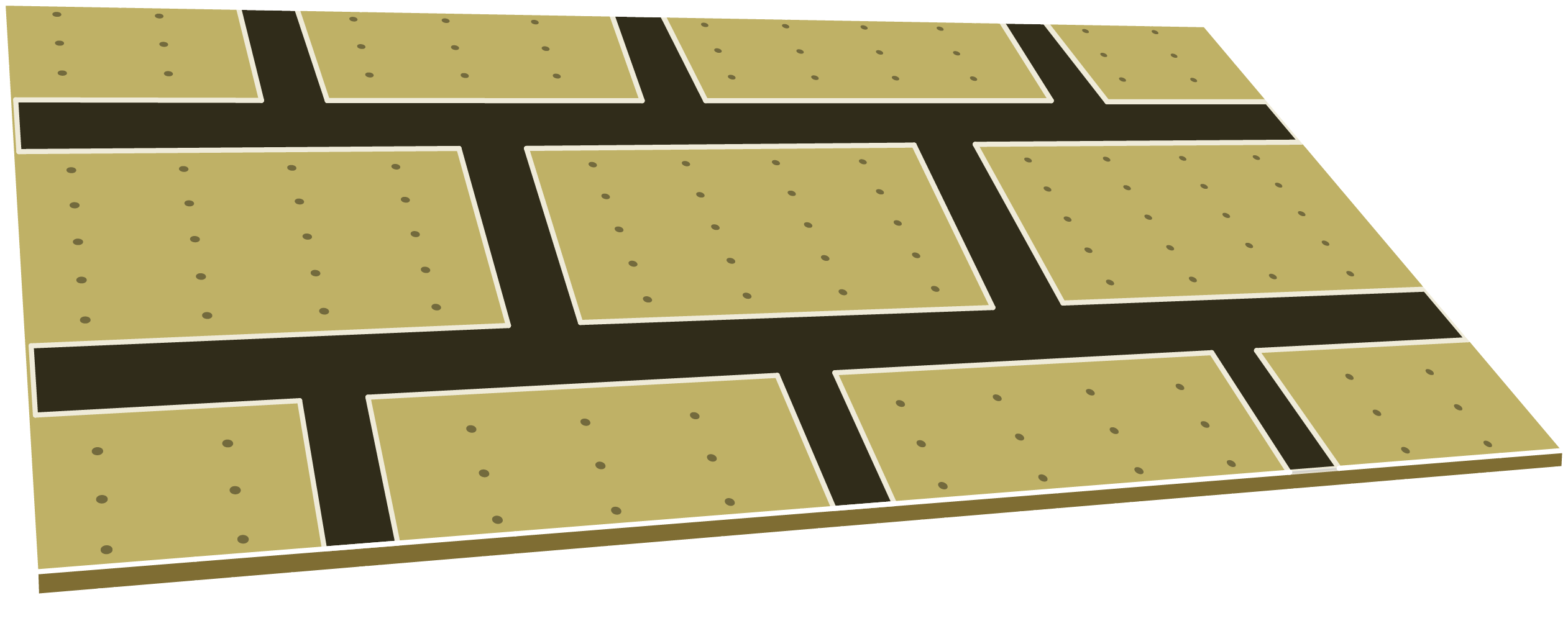 Example of step 3 of Fortified Roof.